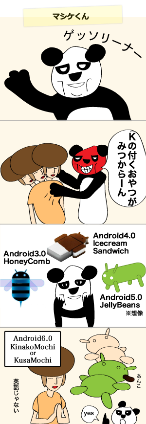 マシケくん第14話「Android6.0」